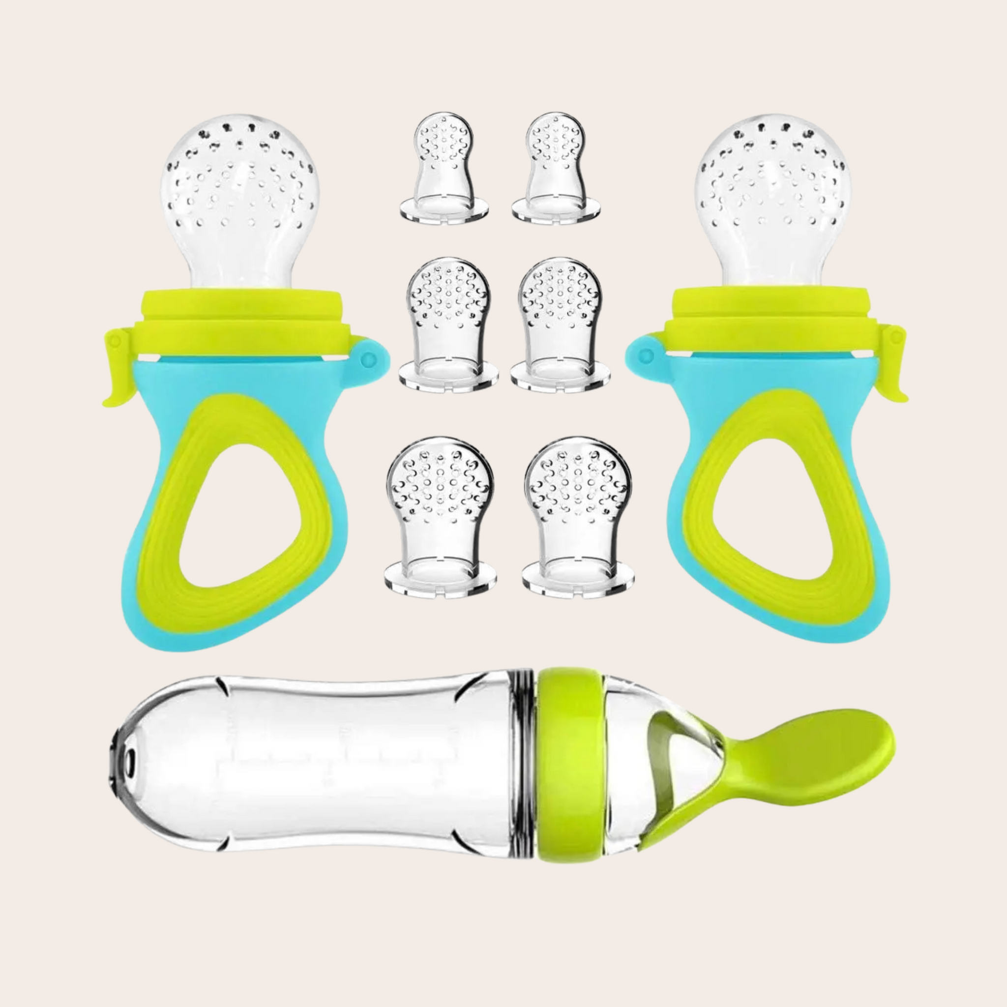 Squeezing Feeding Bottle Set