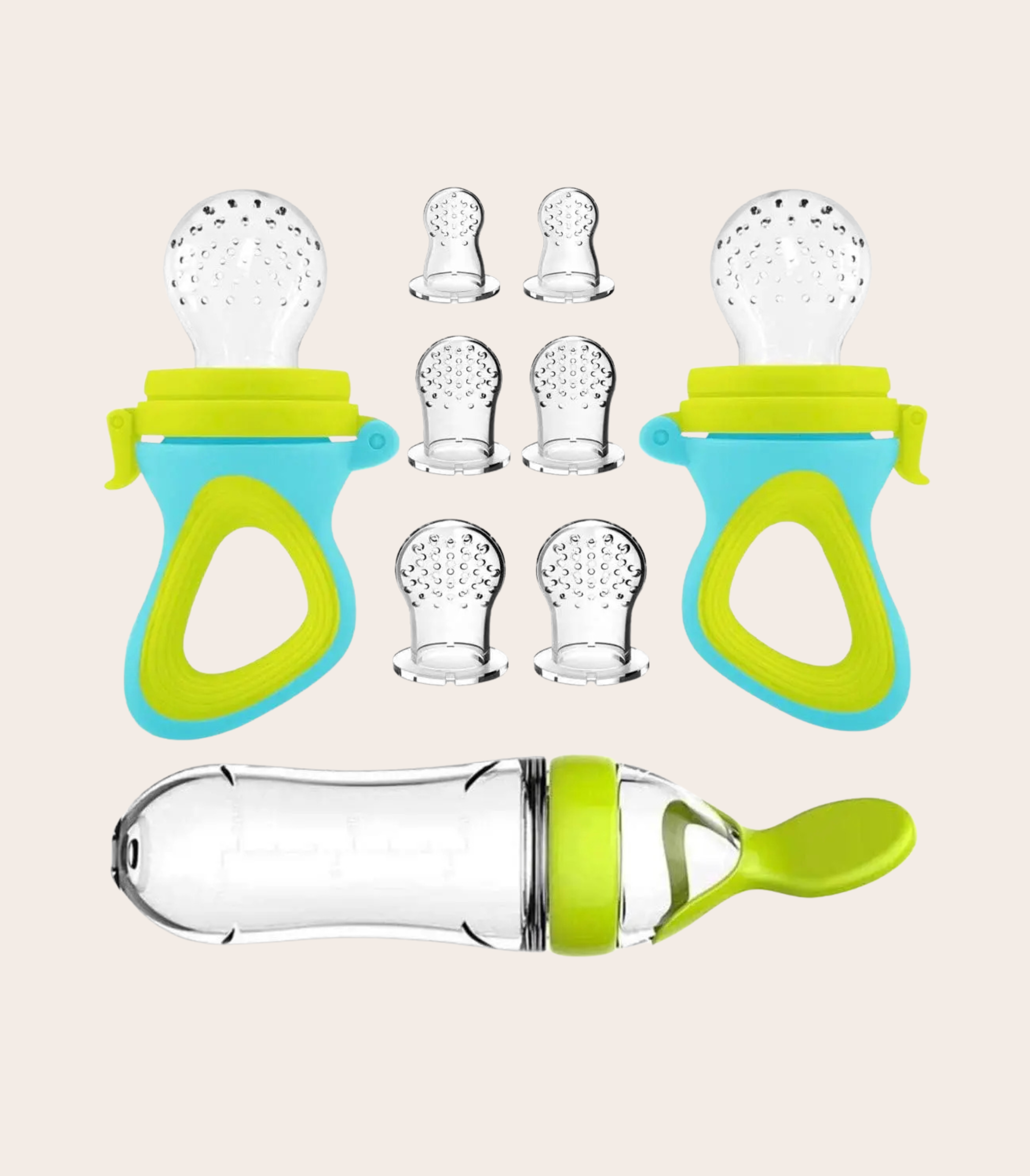 Squeezing Feeding Bottle Set