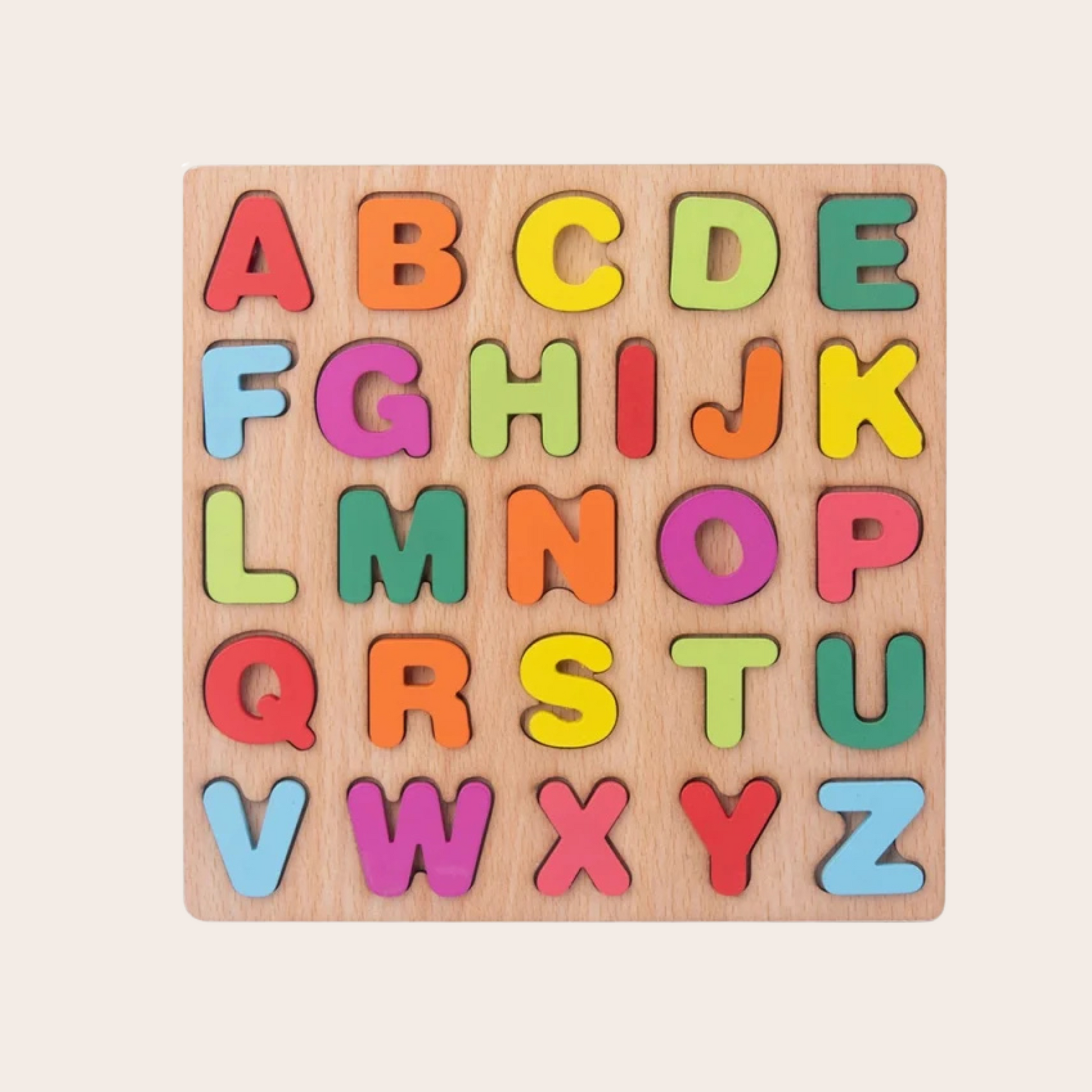 Wooden Tangram Puzzle Board