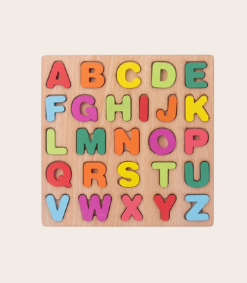 Wooden Tangram Puzzle Board