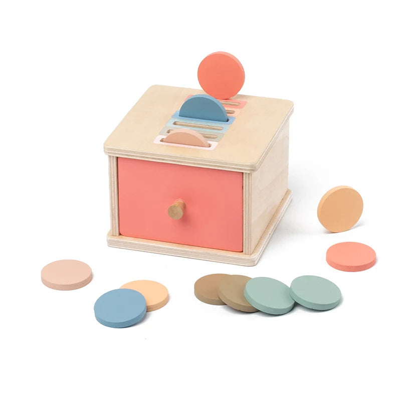 Wooden Shape Matching Box