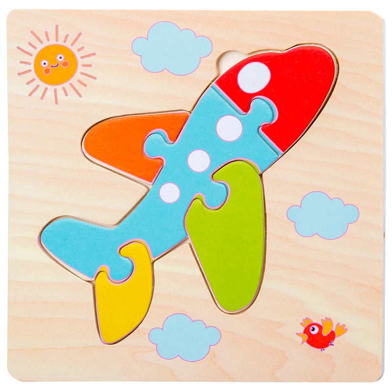 Wooden 3D Tangram Puzzle