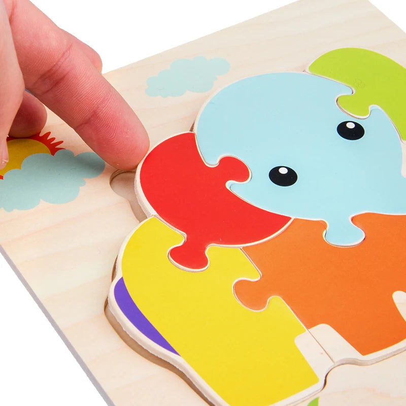 Wooden 3D Tangram Puzzle