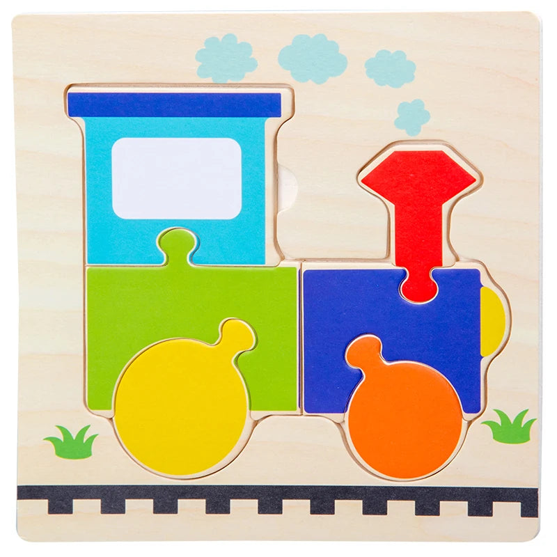 Wooden 3D Tangram Puzzle