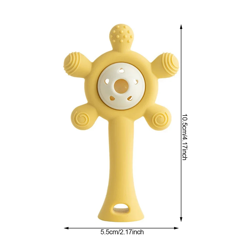 Silicone Rattle Teething Toy
