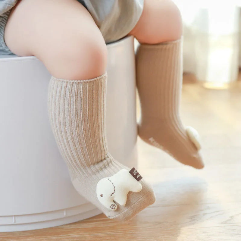 Anti-Slip Animal High Socks