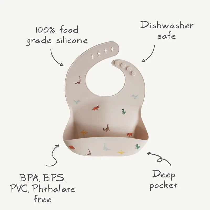 Silicone Waterproof Baby Bib