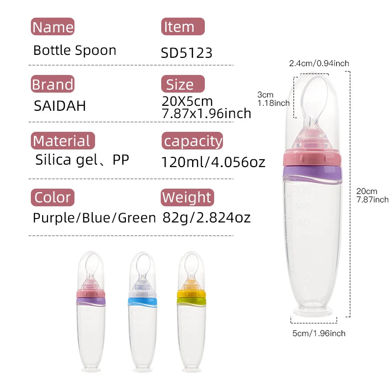 Silicone Food Squeeze Feeder