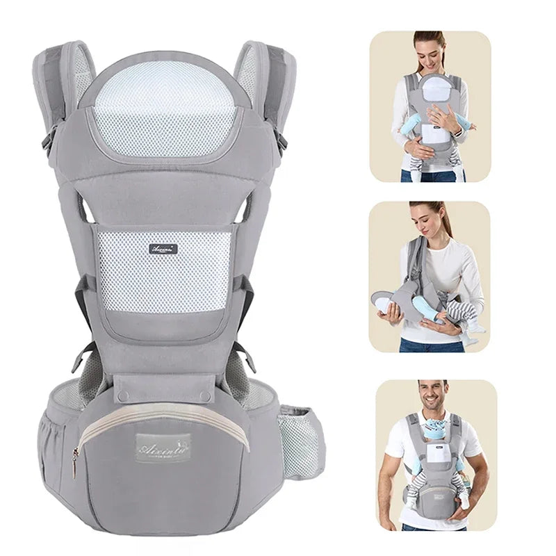 Ergonomic Waist Stool Carrier