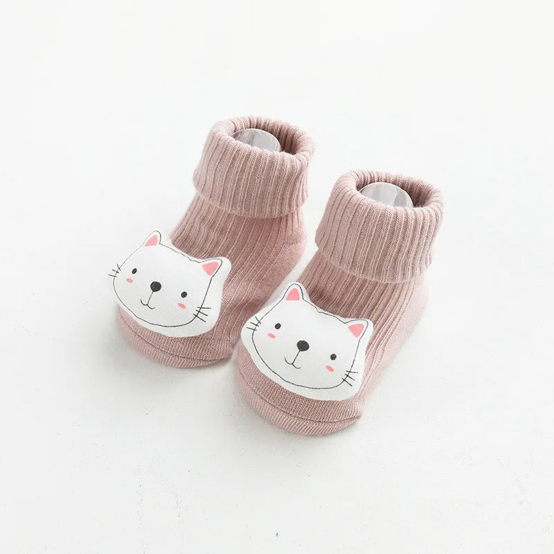 Anti-Slip Animal High Socks
