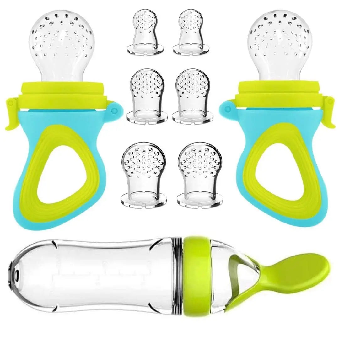 Squeezing Feeding Bottle Set