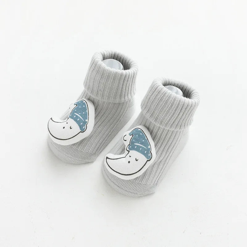 Anti-Slip Animal High Socks