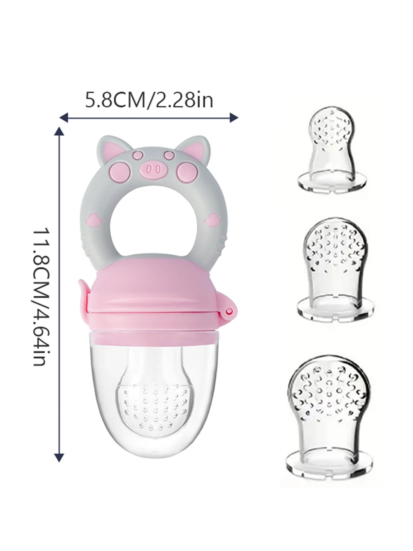 Silicone Teething Feeder Pacifier