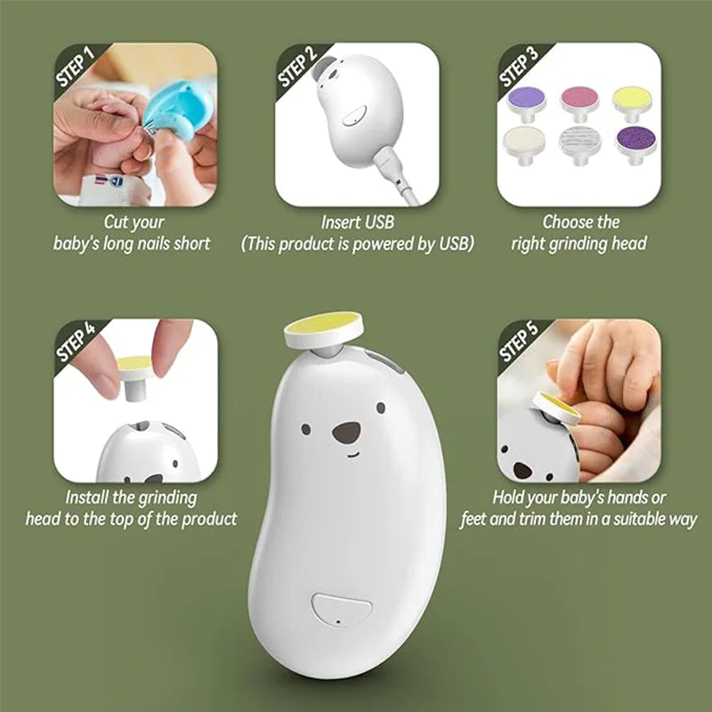 Electric Baby Nail Trimmer