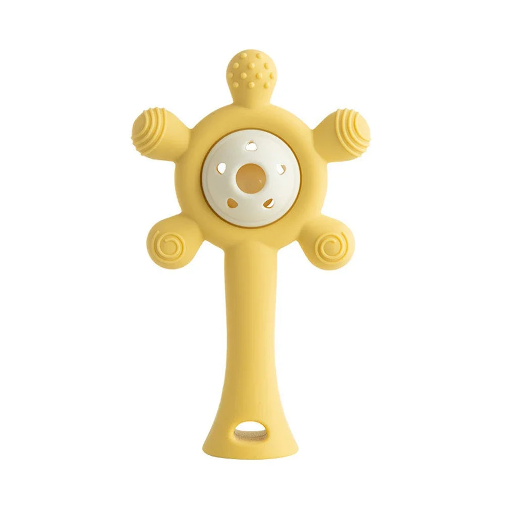 Silicone Rattle Teething Toy