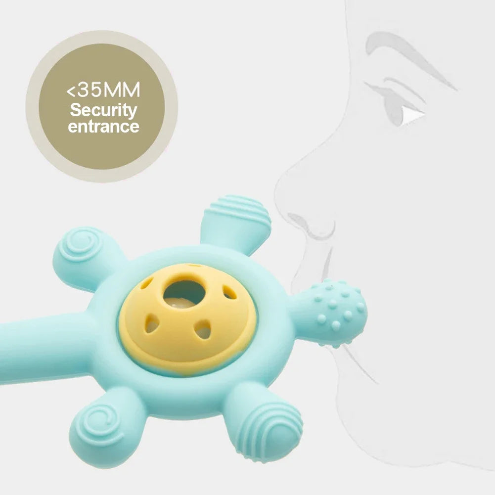 Silicone Rattle Teething Toy