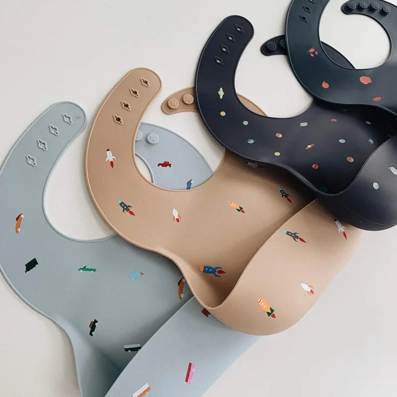 Silicone Waterproof Baby Bib