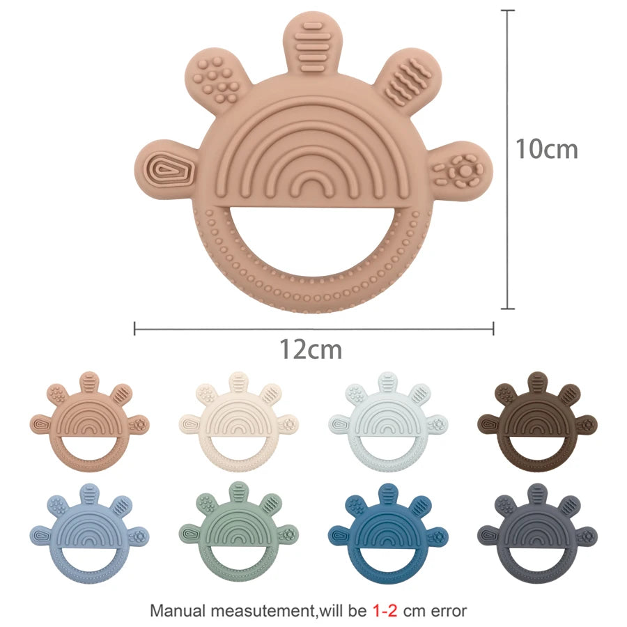 Silicone Sensory Teething Ring