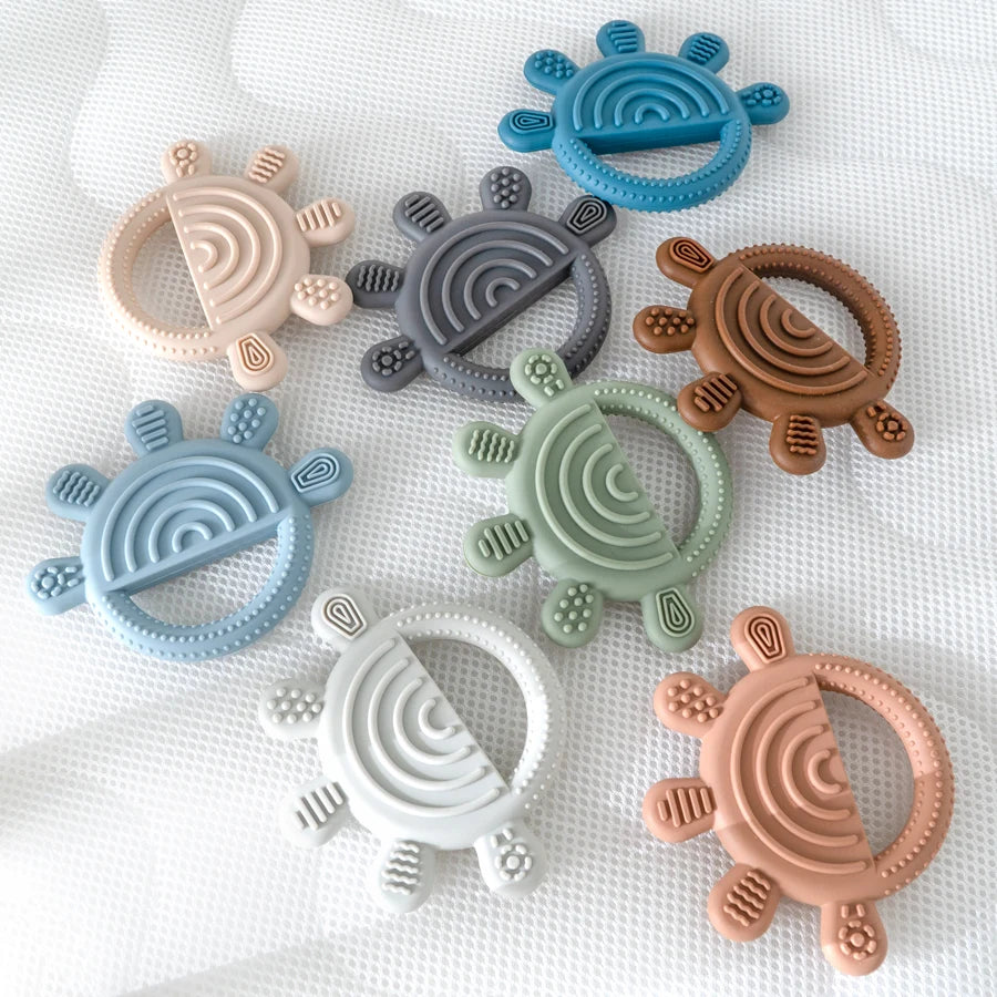 Silicone Sensory Teething Ring