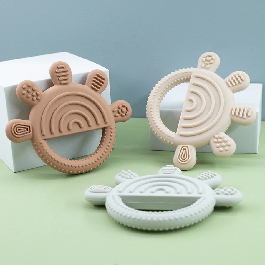 Silicone Sensory Teething Ring