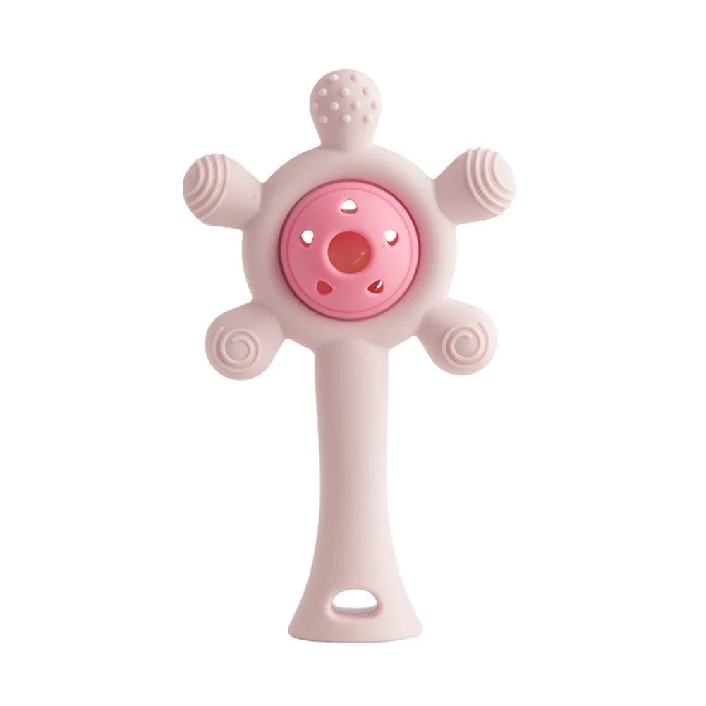 Silicone Rattle Teething Toy